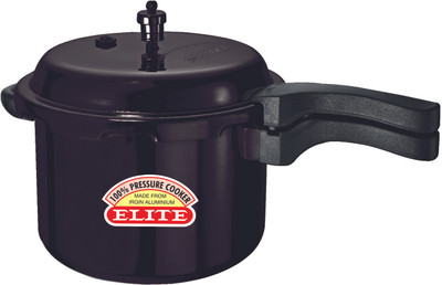 

Elite Elano Hard Anodised 5 L Pressure Cooker(Hard Anodized)