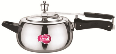 

Litex 3 L Induction Bottom Pressure Cooker(Aluminium)