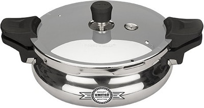 

United 3 L Induction Bottom Pressure Cooker(Aluminium)