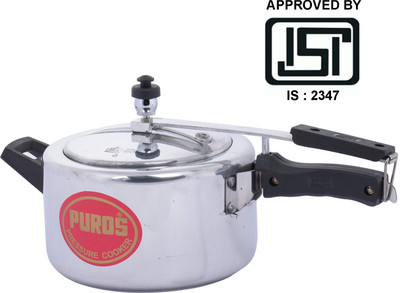 

Puros Pressure Cooker 3 Ltr 3 L Pressure Cooker(Aluminium)