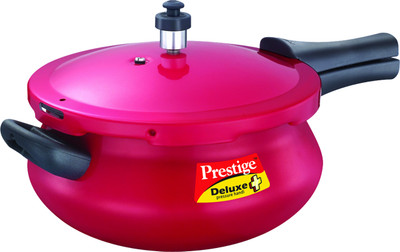 9% OFF on Prestige Deluxe Plus Junior Handi Red 4.8 L Induction Bottom Pressure Cooker(Aluminium) 9% OFF on Prestige Deluxe Plus Junior Handi Red 4.8 L Induction Bottom Pressure Cooker(Aluminium)