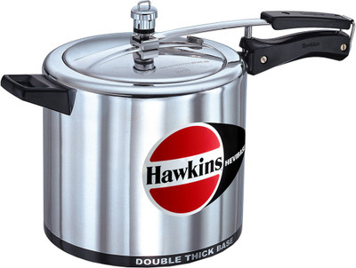 

Hawkins Hevibase 6.5 L Pressure Cooker with Induction Bottom(Aluminium)