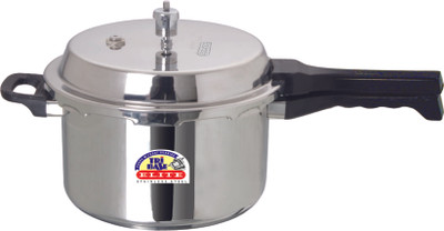 

Elite Stainless Steel 5 L Induction Bottom Pressure Cooker(Stainless Steel)