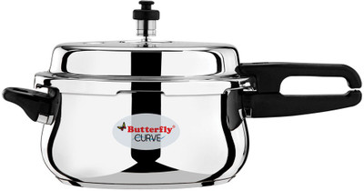 

BUTTERFILES 3 L Induction Bottom Pressure Cooker(Stainless Steel)
