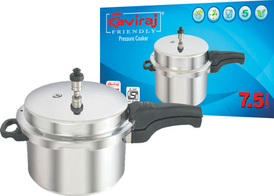 

Kaviraj 7.5 L Pressure Cooker(Aluminium)