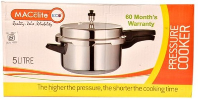 

Macclite 5 L Pressure Cooker(Aluminium)