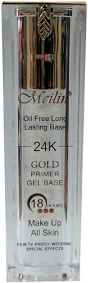 

Meilin 24 K Primer Gel Base with Gold Pearls Primer - 30 ml(Transparent01)