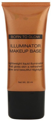 One Personal Care Claire Inspired Illuminator Make Up Base | Studio Perfect Skin | Born to Glow Primer  - 30 ml(Bronze)