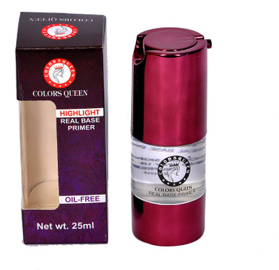 

COLORS QUEEN Highlight Real Base GEL - Primer - 25 ml(Clear finish)