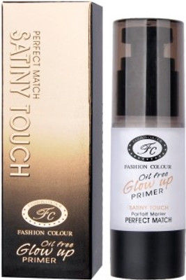 Fashion Colour Satiny Touch Oil free Glow-up Primer - 30 ml(Skin tone)