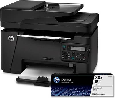 HP M128fn Multi-function Printer (Black) 