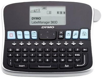 

Dymo Rechargeable_360D Single Function Wireless Printer(Black)