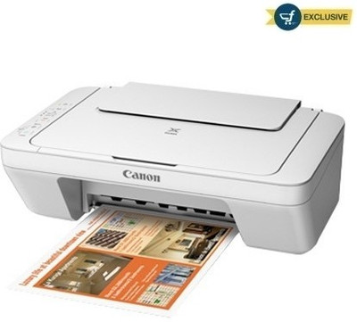 

Canon MG 2970 Multi Function Wireless Printer(White, Ink Cartridge)