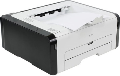 Ricoh SP 210 Single Function Printer(White, Black, Toner Cartridge)