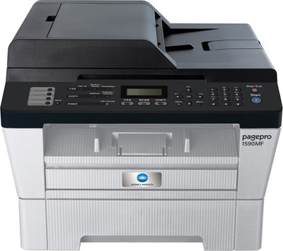 

Konica Minolta Pagepro 1590MF Multi-function Printer(White, Grey, Toner Cartridge), Grey;white