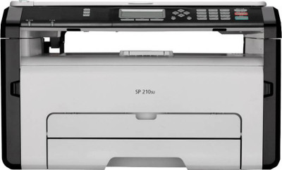 Ricoh SP 210SU Multi function Monochrome Printer White, Black, Toner Cartridge Ricoh Multi Function Printers