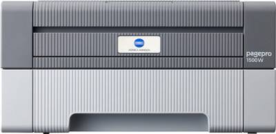KONICA MINOLTA Pagepro 1500W Single Function Monochrome Laser Printer  (White, Grey, Toner Cartridge)