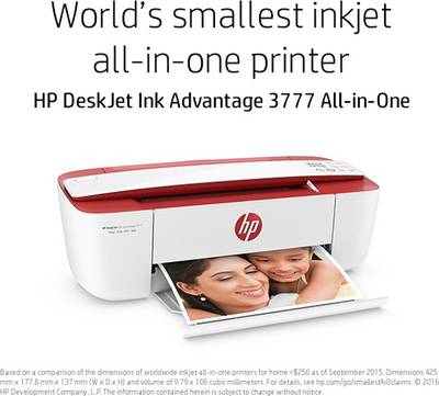 HP DeskJet Ink Advantage 3777 All-in-One Multi-function Printer