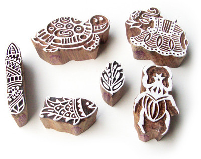 

Royal Kraft Htag0649 Printing Blocks(Pack of 6)