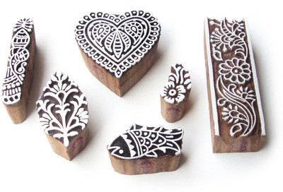 

Royal Kraft Htag0518 Printing Blocks(Pack of 6)