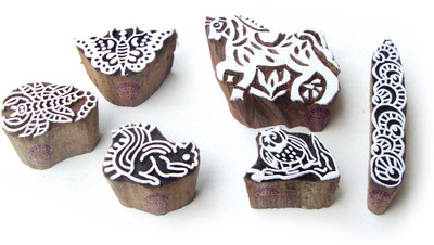 

Royal Kraft Htag0745 Printing Blocks(Pack of 6)