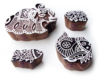 

Royal Kraft Htag0961 Printing Blocks(Pack of 4)