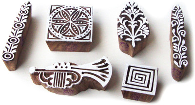 

Royal Kraft Htag0402 Printing Blocks(Pack of 6)