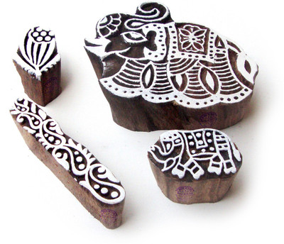 

Royal Kraft Htag0995 Printing Blocks(Pack of 4)