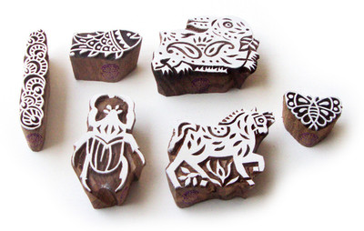 

Royal Kraft Htag0605 Printing Blocks(Pack of 6)