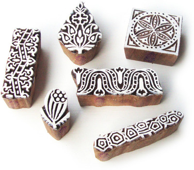 

Royal Kraft Htag0432 Printing Blocks(Pack of 6)