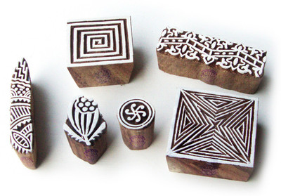

Royal Kraft Htag0640 Printing Blocks(Pack of 6)