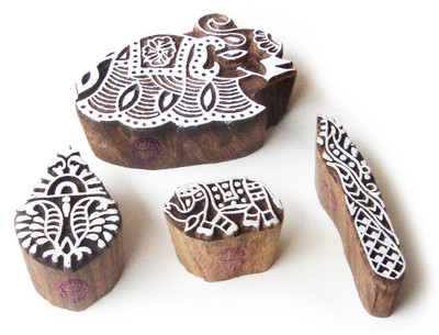 Royal Kraft Htag0968 Printing Blocks(Pack of 4)