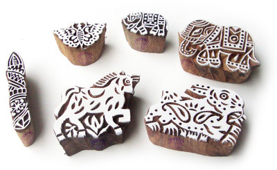

Royal Kraft Htag0630 Printing Blocks(Pack of 6)