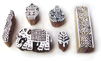 

Royal Kraft Htag0337 Printing Blocks(Pack of 6)