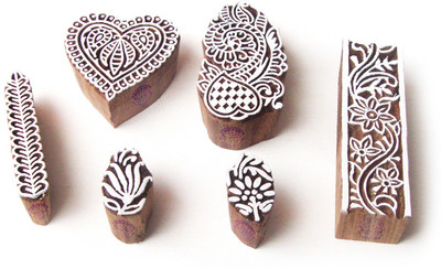 

Royal Kraft Htag0587 Printing Blocks(Pack of 6)