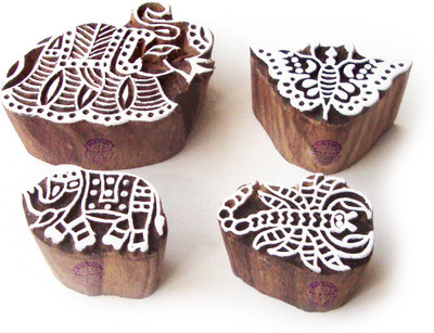

Royal Kraft Htag1021 Printing Blocks(Pack of 4)