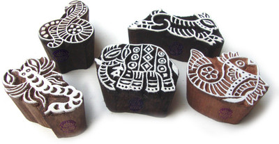 

Royal Kraft Htag0132 Printing Blocks(Pack of 5)