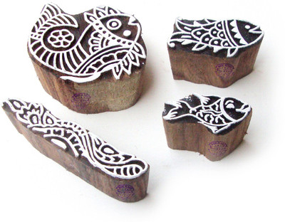 

Royal Kraft Htag0991 Printing Blocks(Pack of 4)