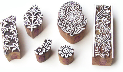 

Royal Kraft Htag0531 Printing Blocks(Pack of 6)
