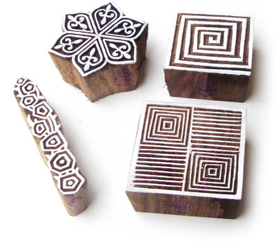 

Royal Kraft Htag0986 Printing Blocks(Pack of 4)