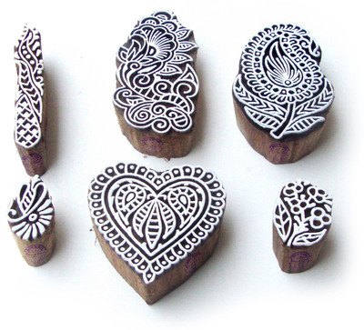 

Royal Kraft Htag0727 Printing Blocks(Pack of 6)