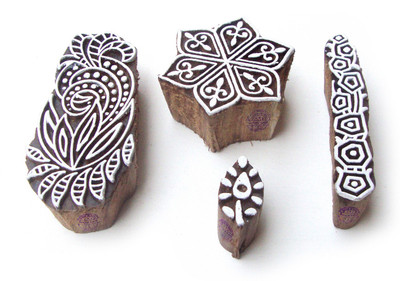 

Royal Kraft Htag0982 Printing Blocks(Pack of 4)