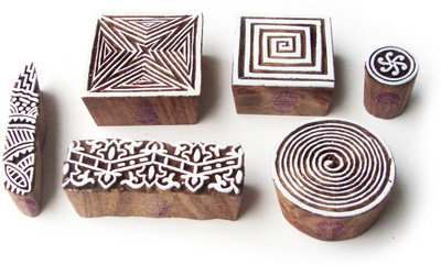 

Royal Kraft Htag0627 Printing Blocks(Pack of 6)