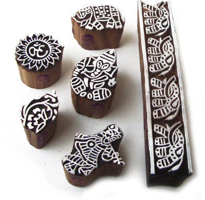 

Royal Kraft Htag0239 Printing Blocks(Pack of 6)