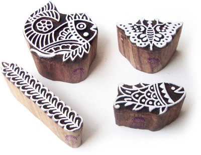 

Royal Kraft Htag1020 Printing Blocks(Pack of 4)