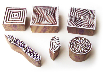 Royal Kraft Htag0677 Printing Blocks(Pack of 6)