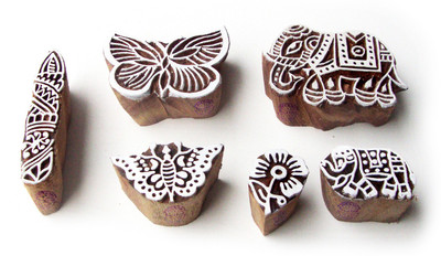

Royal Kraft Htag0626 Printing Blocks(Pack of 6)