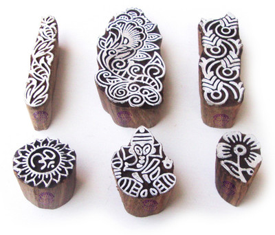 

Royal Kraft Htag0485 Printing Blocks(Pack of 6)