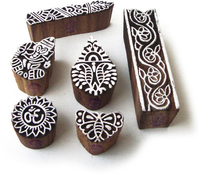 

Royal Kraft Htag0235 Printing Blocks(Pack of 6)