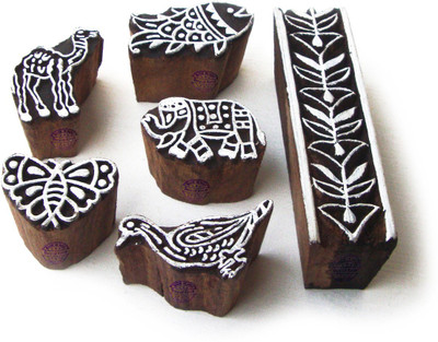 

Royal Kraft Htag0259 Printing Blocks(Pack of 6)